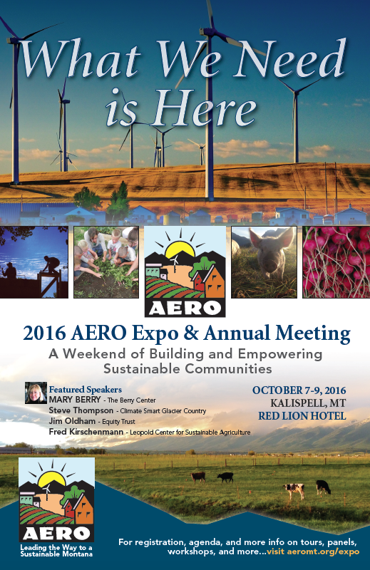 What WE Need Is Here AERO expo 2016