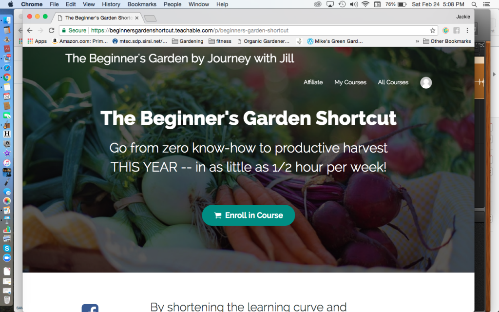 Beginner's Garden Shortcut